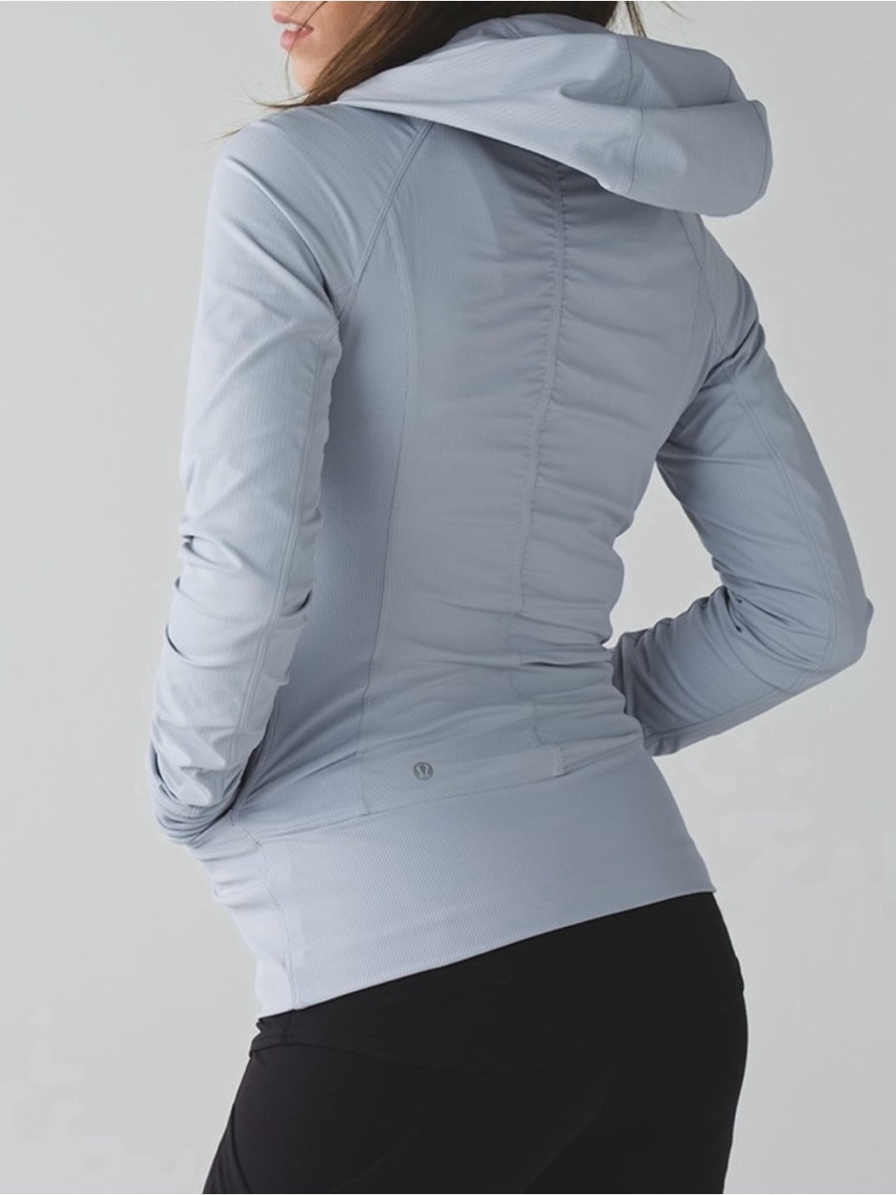 Rare Lululemon In Flux Jacket Size 6 Silver Fox